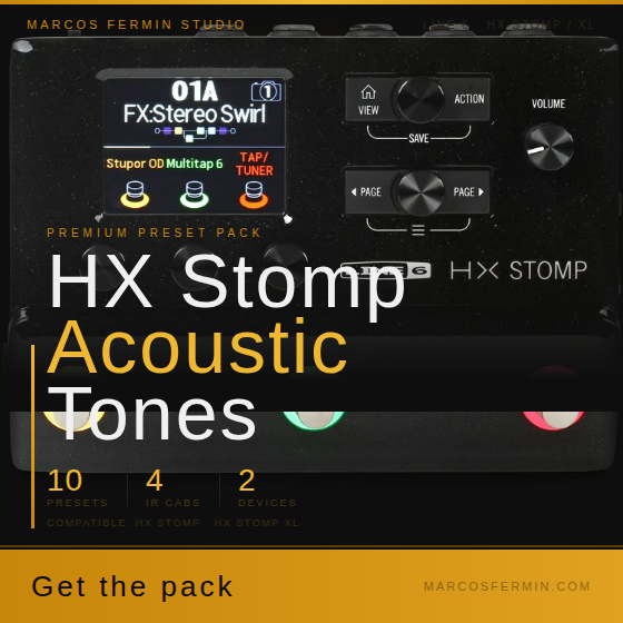 HX Stomp Acoustic Tones